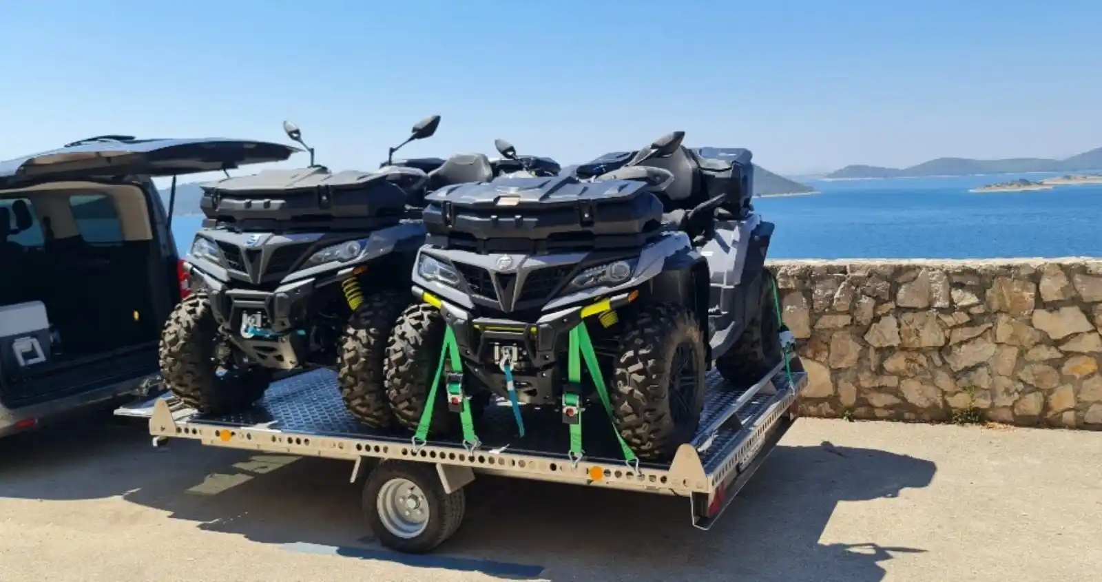 Univerzalna autoprikolica za transport strojeva, ATV-a, motocikala, 2022 god.